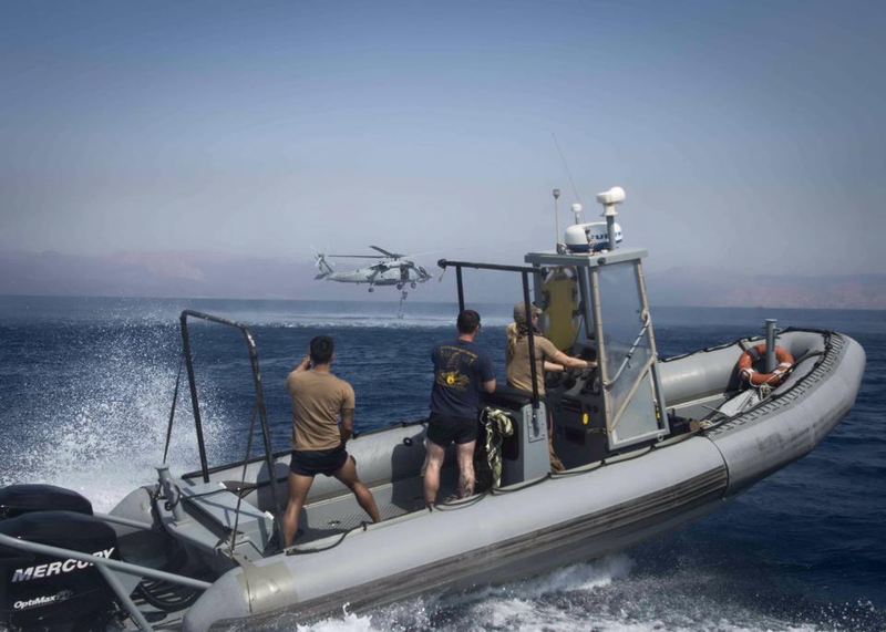 Illustration for article titled Check Out These Sweet Maritime Warfare Shots From Exercise Eager Lion